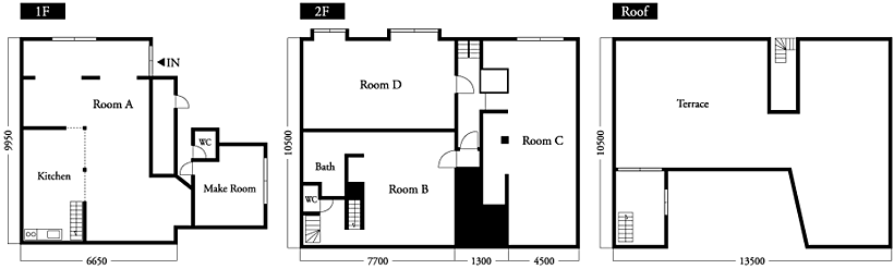 Studio Debbie's Floor Plan